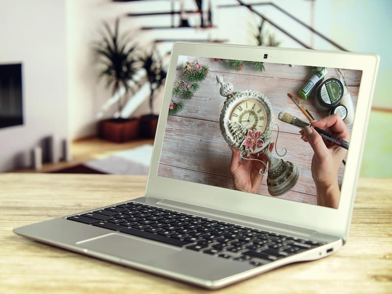 Warsztaty online - Zegar - Christmas time - dolacz